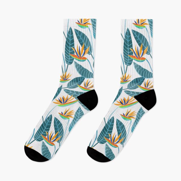 Artikelvorschau, Strelitzia Blumen - Weiß entworfen und verkauft von TigaTiga.