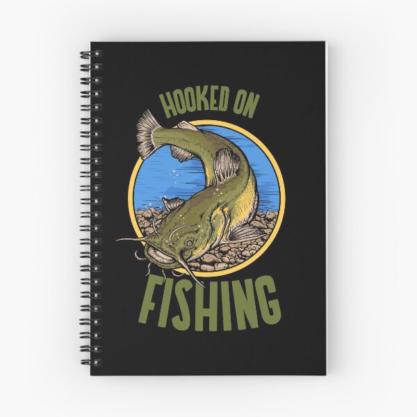 Item preview, Funny Catfish Fishing Gear Hooked on Fishing design designed and sold by jakehughes2015.