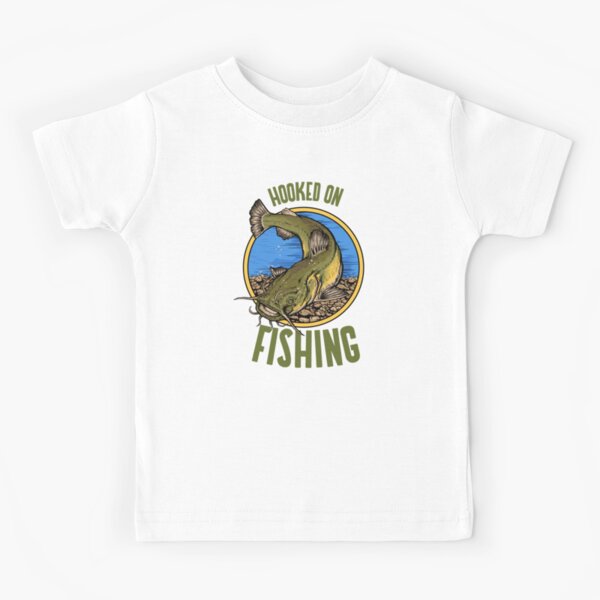 Funny Catfish Fishing She's a Biter design Kids T-Shirt for Sale by  jakehughes2015