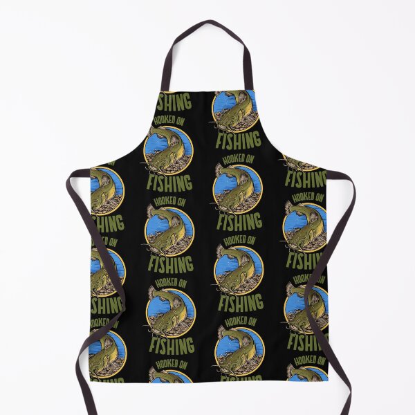Item preview, Funny Catfish Fishing Gear Hooked on Fishing design designed and sold by jakehughes2015.