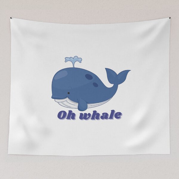 Item preview, Oh whale  designed and sold by bekindclothing-.