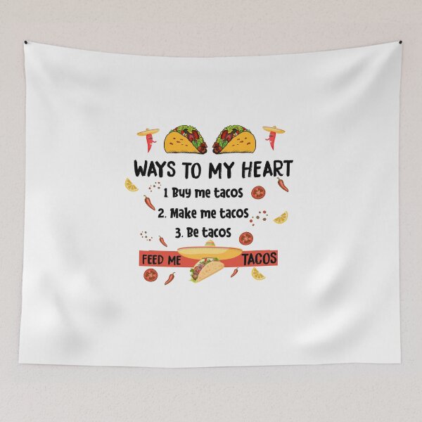 Item preview, Tacos | Way To My Heart designed and sold by bhaktishendkar.