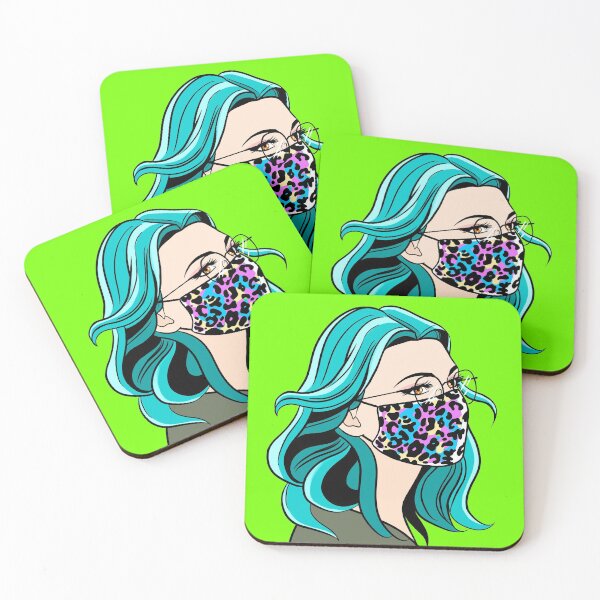 Item preview, Lucinda with Lime Green Background designed and sold by craig61.