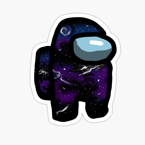 Among us Galaxy Character Sticker