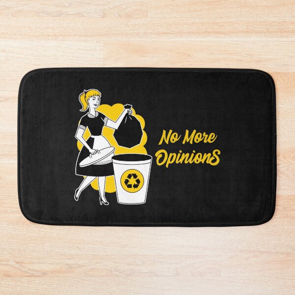 Item preview, No More Opinions designed and sold by NikStore.