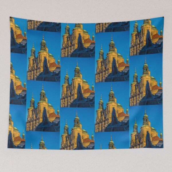 Item preview, Czech Republic. Prague. Old Town Square. St.Nicholas Church. Monument to Jan Hus. designed and sold by vadim19.