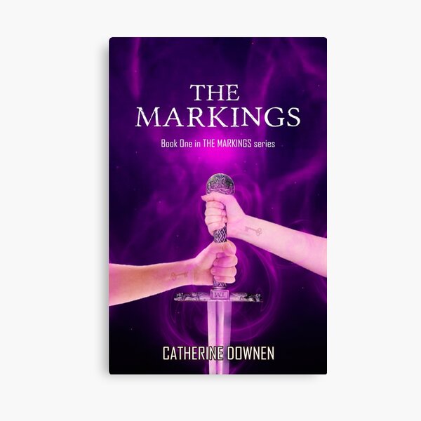 The Markings Book Cover Canvas Print