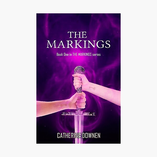 The Markings Book Cover Photographic Print