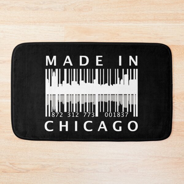 Item preview, Chicago Skyline Barcode (Made In Chicago) designed and sold by molamode.