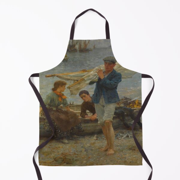 Item preview, Return from fishing-Henry Scott Tuke designed and sold by LexBauer.