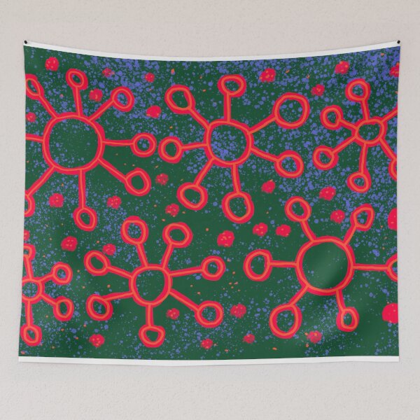 Item preview, Coronavirus Stylised Design Red designed and sold by Rosemaryart.