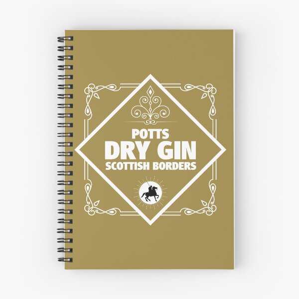 Item preview, POTTS GIN Label | Border Reivers designed and sold by yourscotborders.