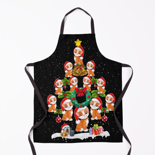 Item preview, Funny Cats Christmas Tree designed and sold by abiabo.