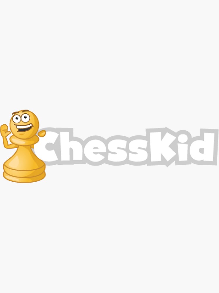 ChessKid Sticker for Sale by Chesscom