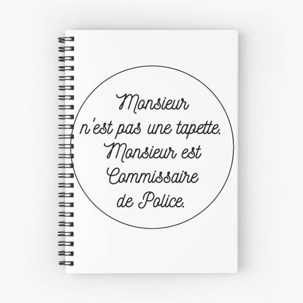 Aperçu de l'œuvre cité peur Monsieur pas tapette créée et vendue par Catcrea.