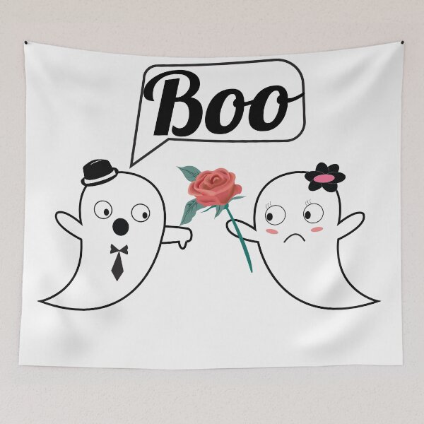 Item preview, the ghost of proposal rejection-halloween cute ghost designed and sold by Rajpramanik.