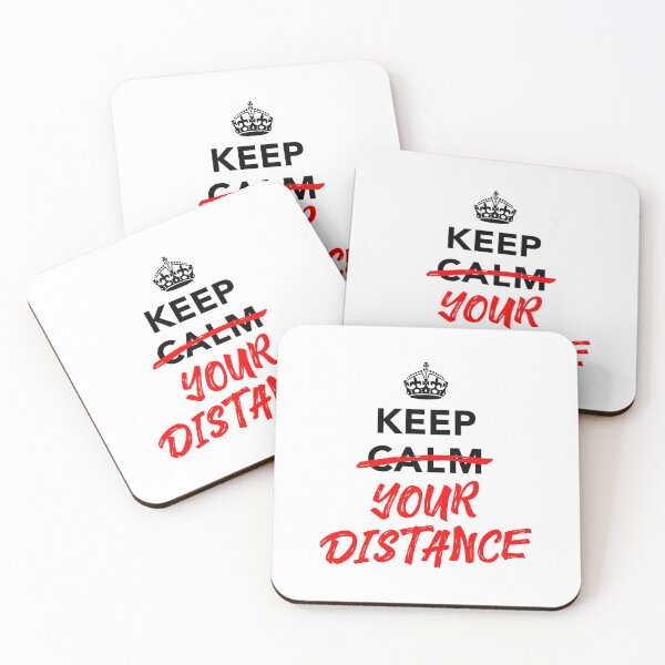 Item preview, Social Distancing Slogan - Keep Your Distance designed and sold by SpoofTShirts.