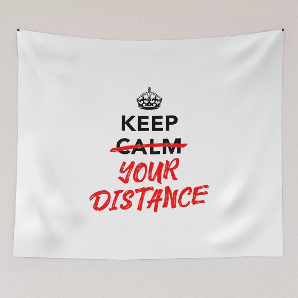 Item preview, Social Distancing Slogan - Keep Your Distance designed and sold by SpoofTShirts.