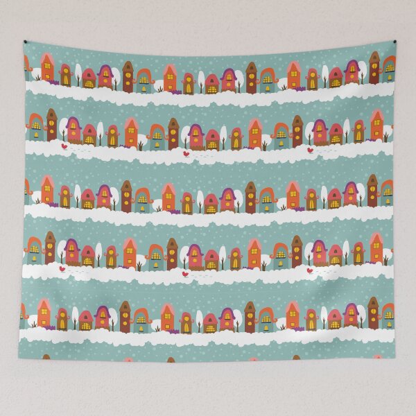 Item preview, Winter Town designed and sold by NewWorldIsHere.
