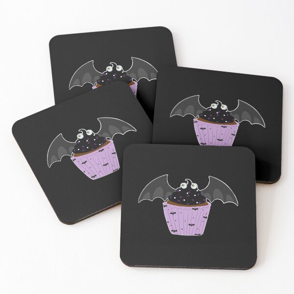 Item preview, Cute Halloween bat cake cupcake designed and sold by MeliCollective.
