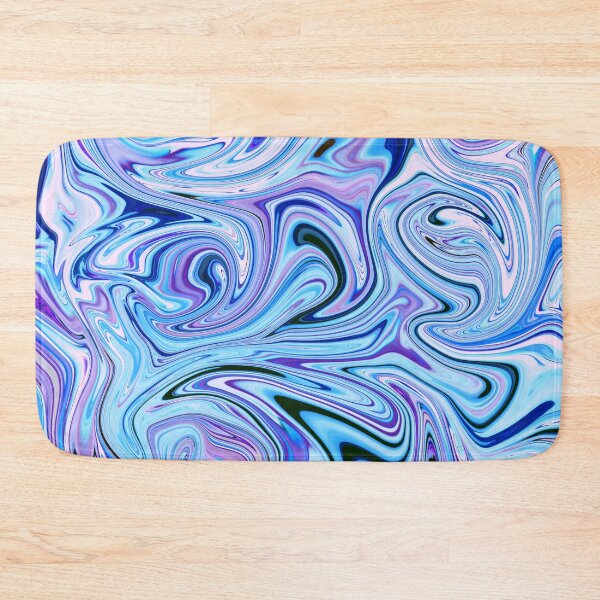Item preview,  Blue and White Marble Swirl designed and sold by Sarah Wainwright.