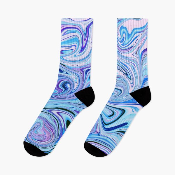 Item preview,  Blue and White Marble Swirl designed and sold by Sarah Wainwright.