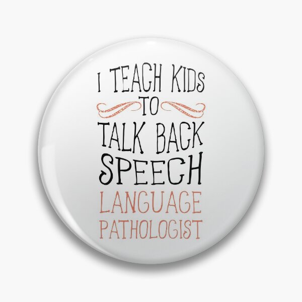 Item preview, I Teach Kids to Talk Back Speech Language Pathologist T-Shirt designed and sold by ZANKELLO.