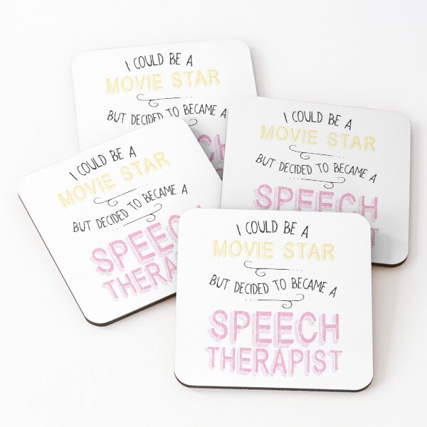 Item preview, I Could Be A Movie Star But Decided To Become A Speech Therapist T-Shirt designed and sold by ZANKELLO.