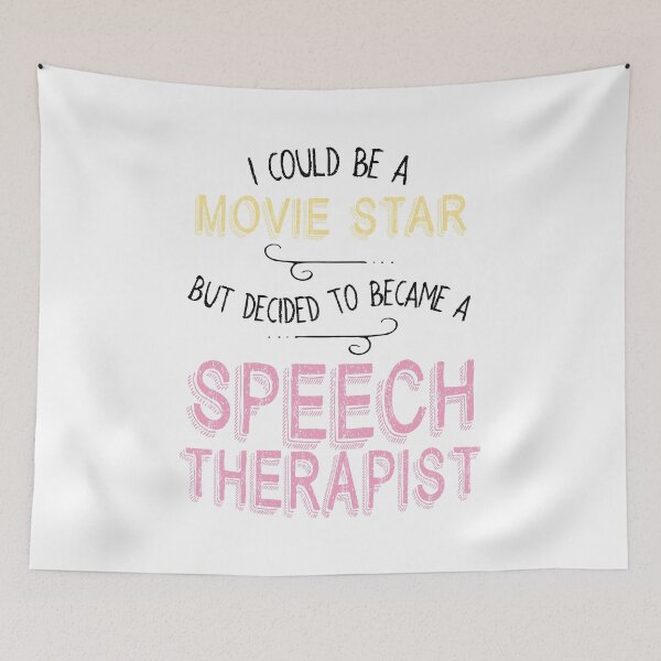 Item preview, I Could Be A Movie Star But Decided To Become A Speech Therapist T-Shirt designed and sold by ZANKELLO.