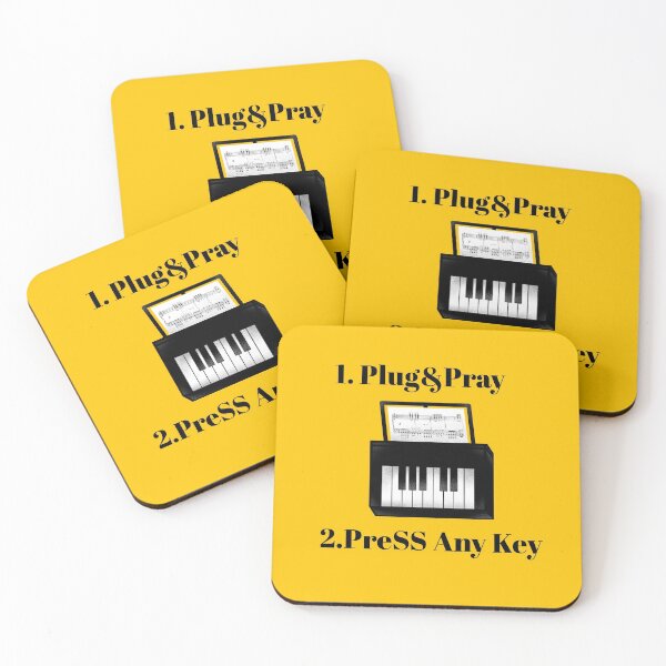 Item preview, "Plug&Pray"- Piano Music Band designed and sold by musicmusicpin.