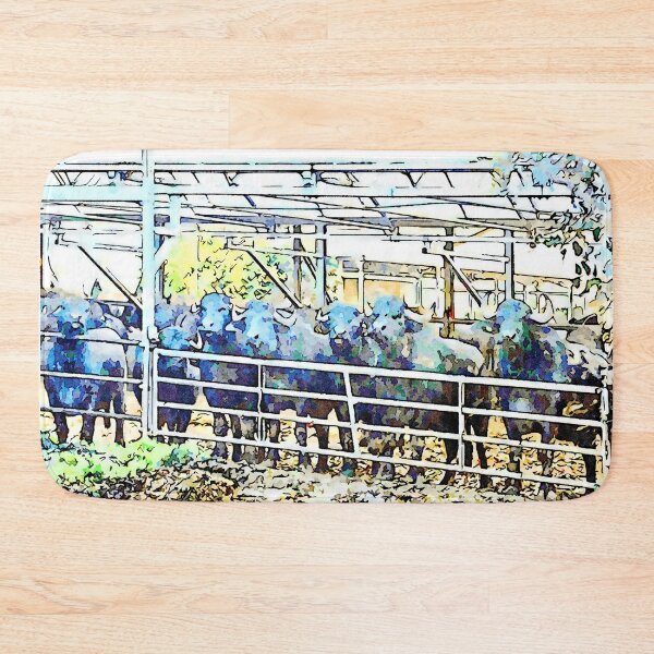 Item preview, Buffaloes in the stall designed and sold by Giuseppe Cocco.