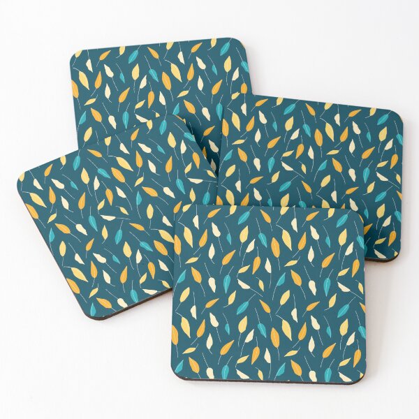 Item preview, Colorful Leaves Pattern designed and sold by Aysel's Designs.
