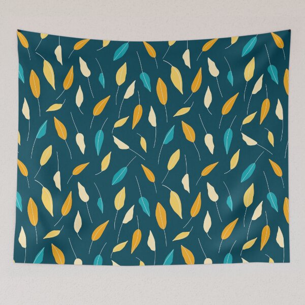 Item preview, Colorful Leaves Pattern designed and sold by Aysel's Designs.