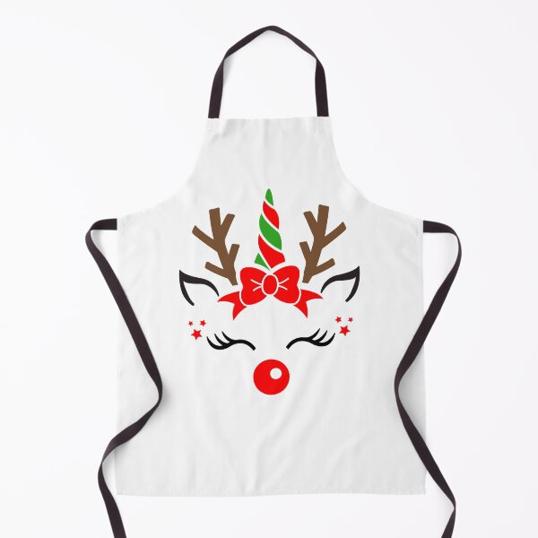 Item preview, Cute Christmas Reindeer Unicorn designed and sold by FazCreations.