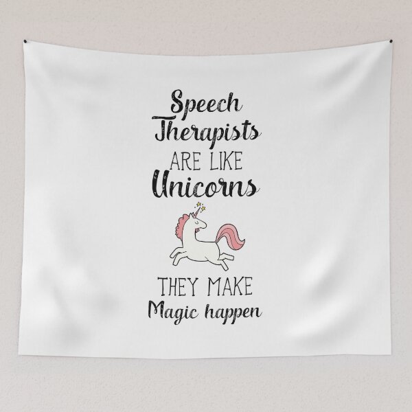 Item preview, Speech Therapists Are Like Unicorns T-Shirt designed and sold by ZANKELLO.