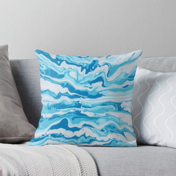 Item preview, blue waves paint designed and sold by SherriMans.