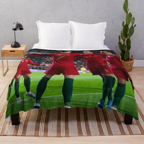 Item preview, Cristiano Ronaldo y la escuadra de portugal tapices tela decorativa designed and sold by Mattingame.