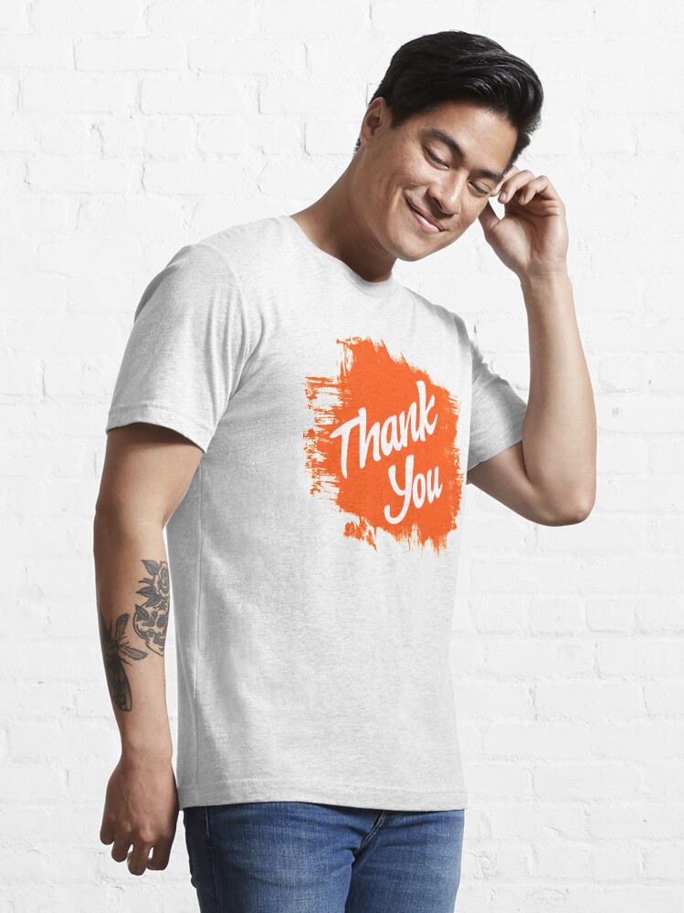 Alternate view of Thank you Essential T-Shirt