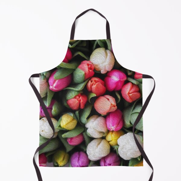 Item preview, Oil Painted Tulips designed and sold by TeamPineapple.