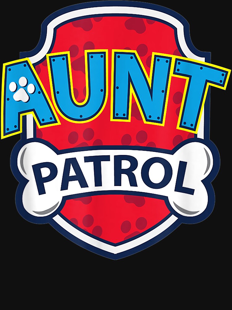 paw patrol aunt shirt