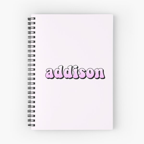 Item preview, aesthetic pastel pink gradient addison name designed and sold by STAR10008.
