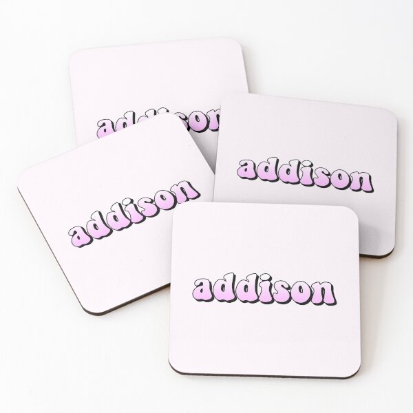 Item preview, aesthetic pastel pink gradient addison name designed and sold by STAR10008.