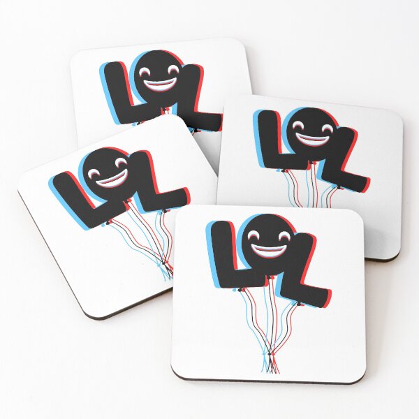 Item preview, LOL - happy balloons (3D effect) designed and sold by RIVEofficial.