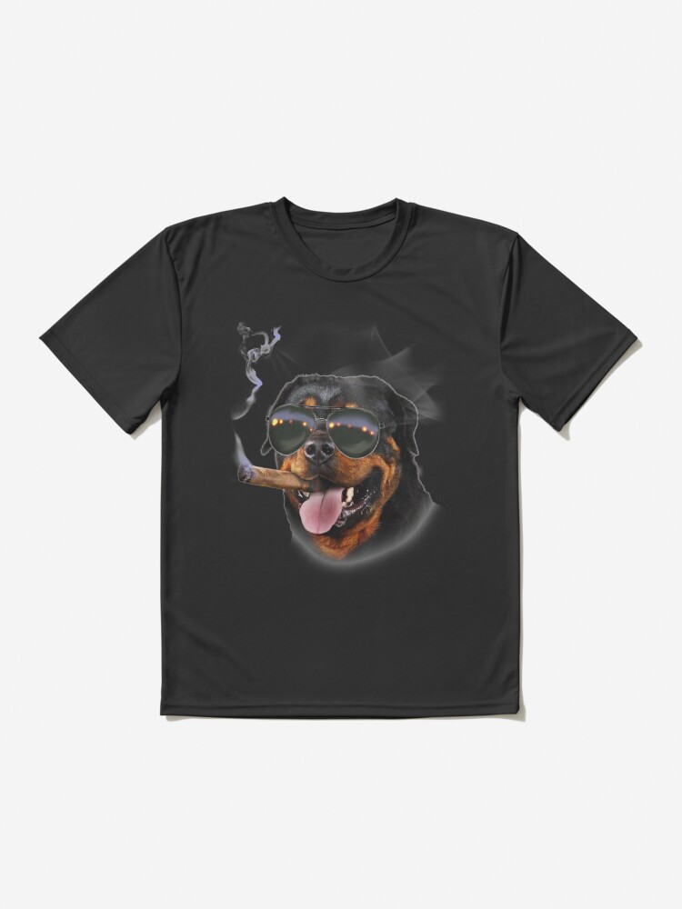 Funktionsshirt for Sale mit , Rottweiler mit Zigarre tragen Flieger  Sonnenbrille, Hund von MartinStudio