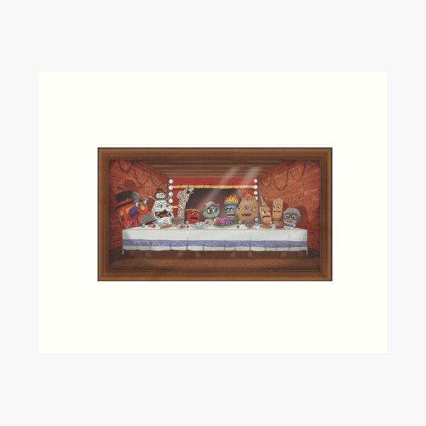 Item preview, The Last Supper- puppet history designed and sold by stoPCereal.