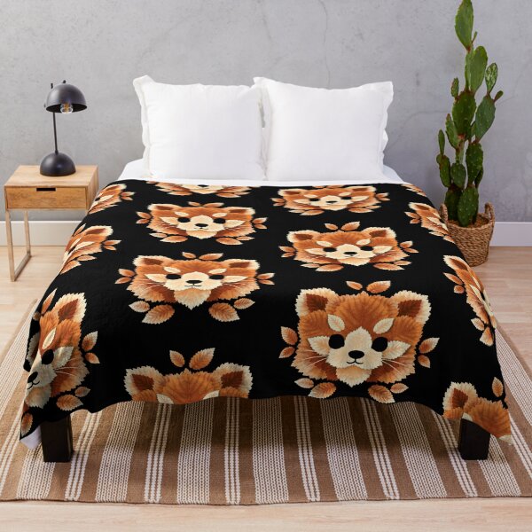 Item preview, Red panda of leaves designed and sold by NemiMakeit.