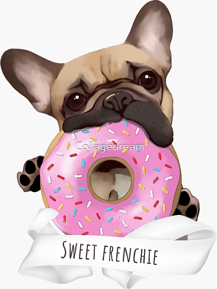 No Donuts for Frenchie black.naturalforma.com.br