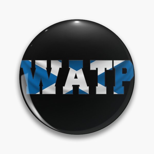 Item preview, WATP Scottish Flag Text designed and sold by TopTrendNow.