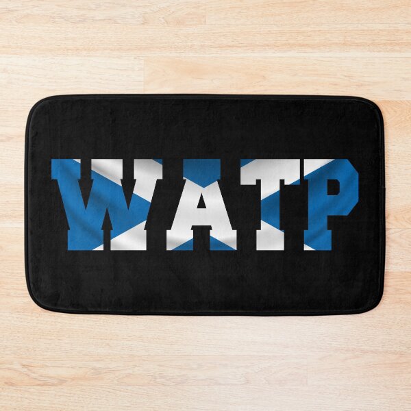Item preview, WATP Scottish Flag Text designed and sold by TopTrendNow.