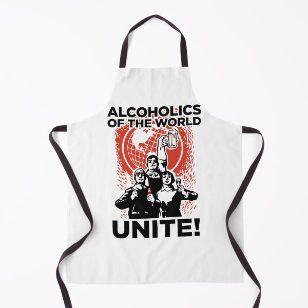 Item preview, Alcoholics of the world Unite! designed and sold by VicFreedomind.